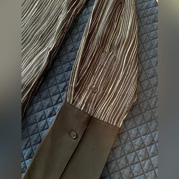 Vince button down tunic shirt size S, 100% silk - Picture 12 of 13